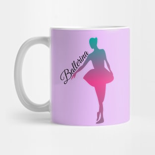 Ballerina design Mug